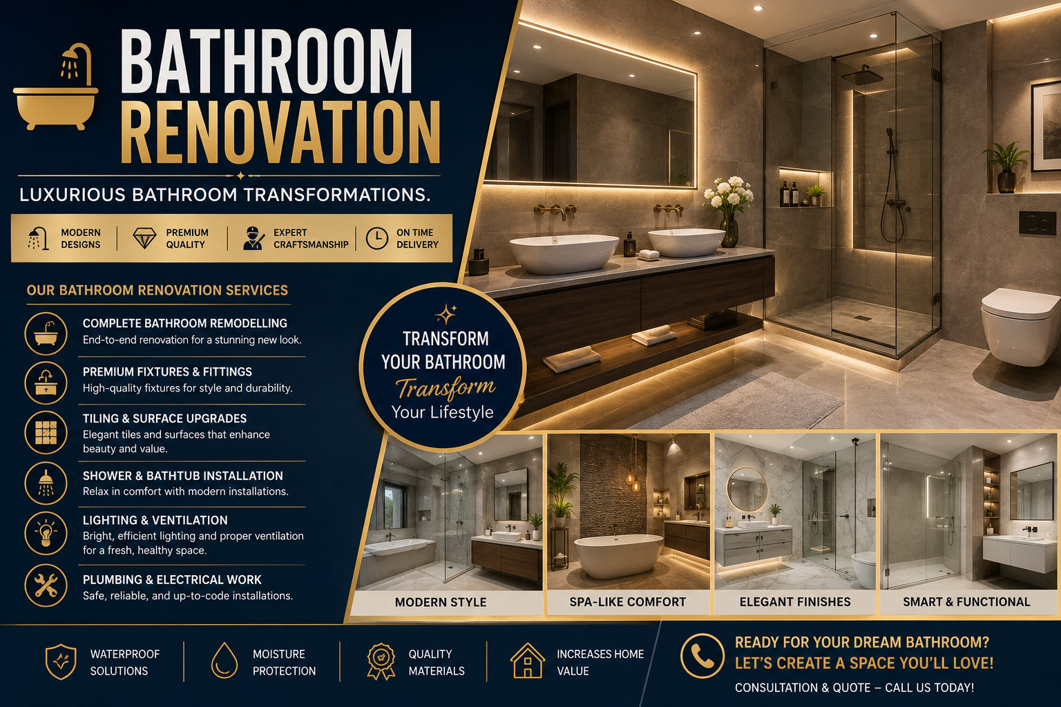 Bathroom Renovation Services